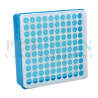 Boîte de rangement pour 100 microtube eppendorf Bleu avec couvercle (1)