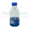 Flacon pour reactif en verre boro 3.3 à bouchon bleu 1Litre (1)
