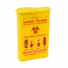Collecteur de déchets Biohazard 0,2 litres pour sac de prélèvement (1)