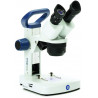 Microscope stéréo bino "EduBlue" à deux objectifs 1x/3x (1)