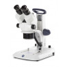 Microscope stéréo bino "StereoBlue" statif à crémaillère (1)